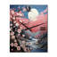 Horloge murale Asian Art Eastern Elegance III - People-111742479