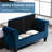 Button-Tufted Storage Ottoman Bench