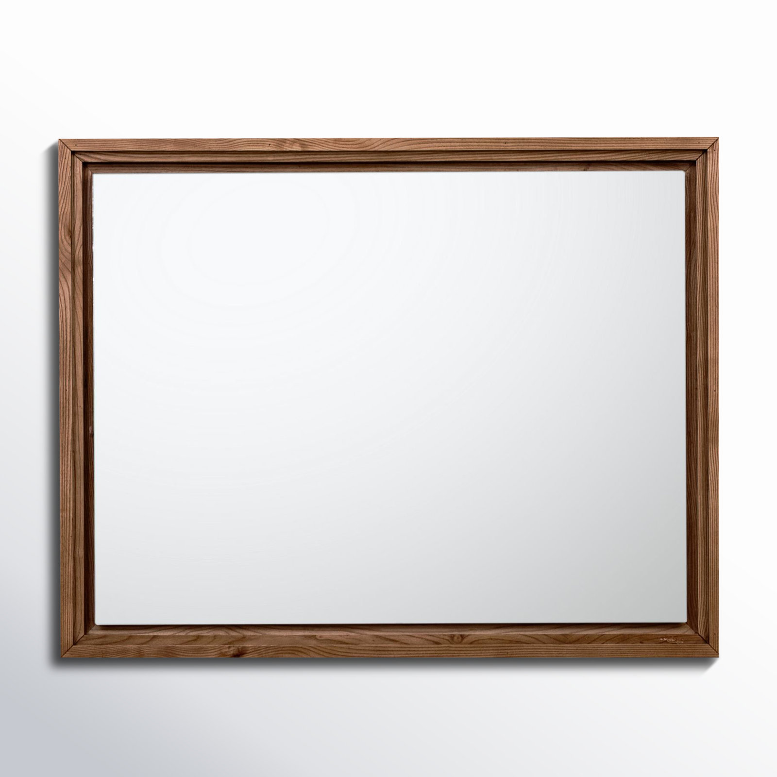 Finnian Rectangle Mirror, Walnut