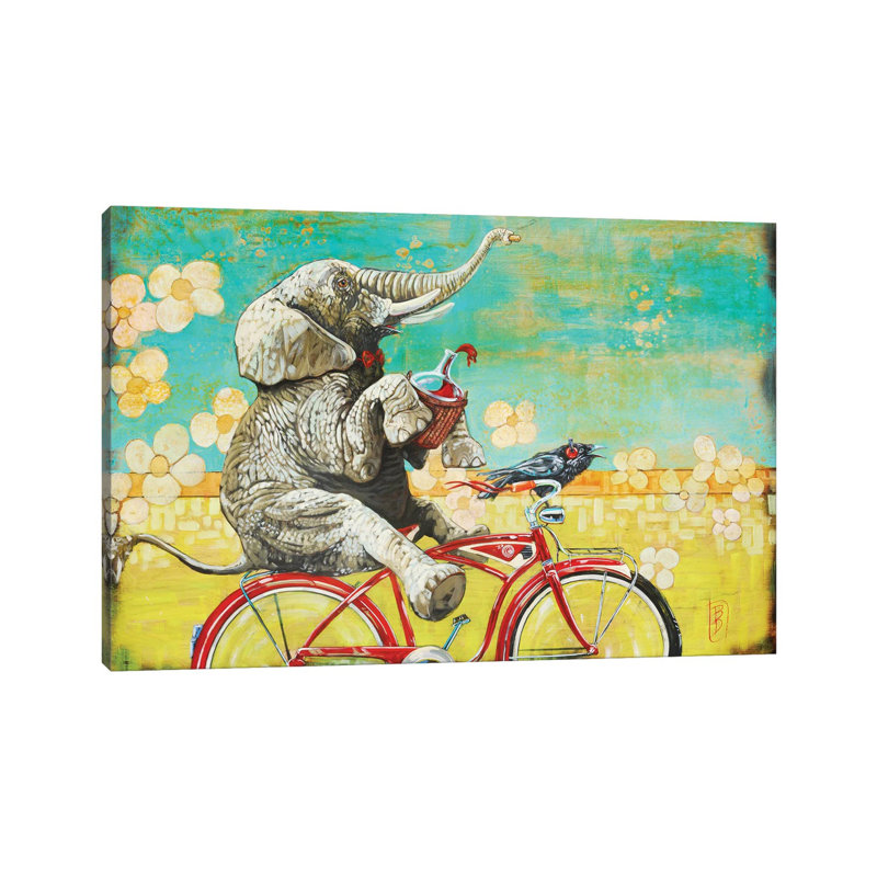 Yahoo by Barton DeGraaf - Wrapped Canvas Print, 20.32 cm H x 30.48 cm W