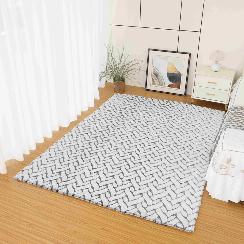 VIBE SHAGGY Rug - 5X8 (5'2"X7'5"), Lines