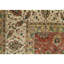 Tapis rouge / beige en laine tissé à la main 9 pi 1 po x 13 pi 2 po