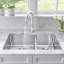Blanco Quatrus 33" L X 18'' W Double Bowl Stainless Steel Undermount Kitchen Sink