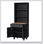 Armoire de rangement Farmhouse avec 4 pieds en bois massif en forme de gourde, garde-manger moderne avec tablettes réglables et tiroir