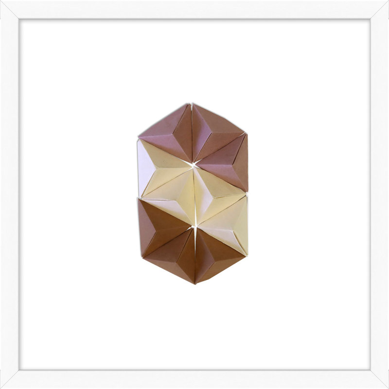 Dimensional Folded Accordian " Dimensional Folded Capsule 1 " by Mat Sanders