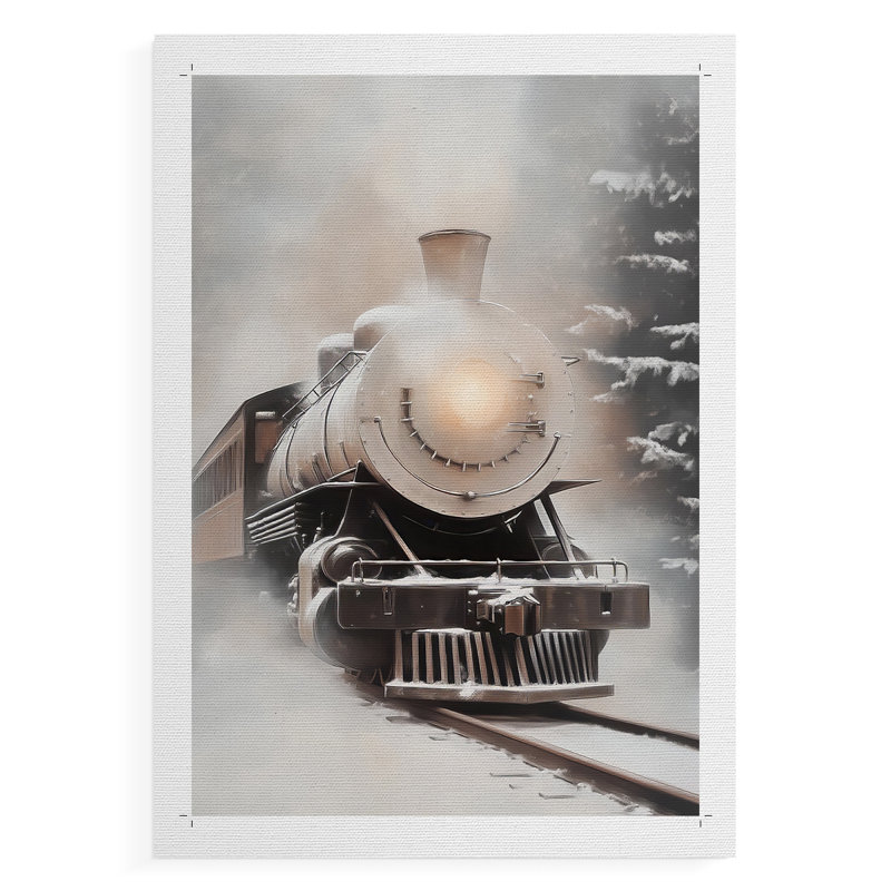 Art des Fêtes de Noël - série 2-CXCII - impression sur toile seulement - NON-CADRE, H 18 po x l 12 po