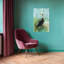Waiting For The Storm To Pass Abstract Bird Pelican Coastal Wall Art Print 1 Piece Wrapped Canvas Wall Art-1719885599