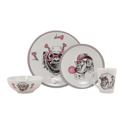 Piece Porcelain China Dinnerware Set