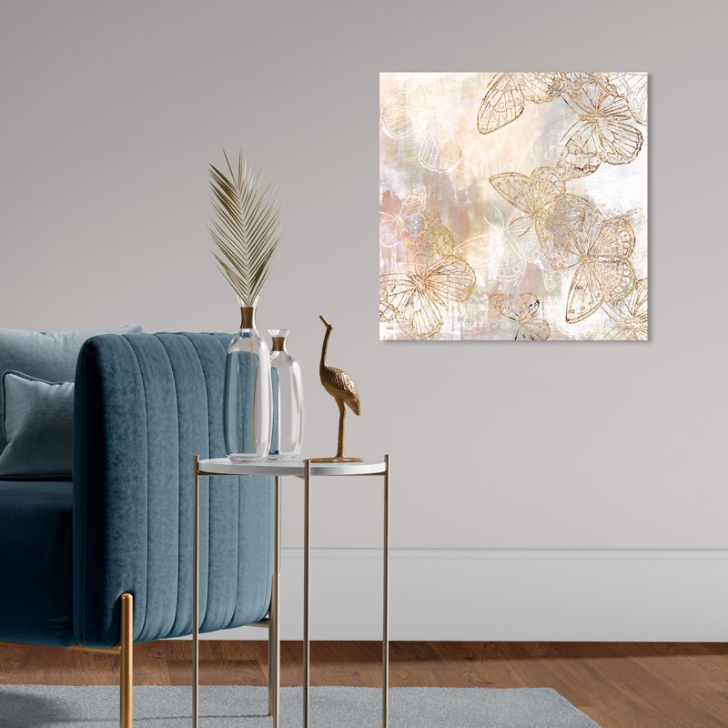 Animaux, insectes de jardin, impression sur toile, H 20 po x l 20 po, Toile tendue
