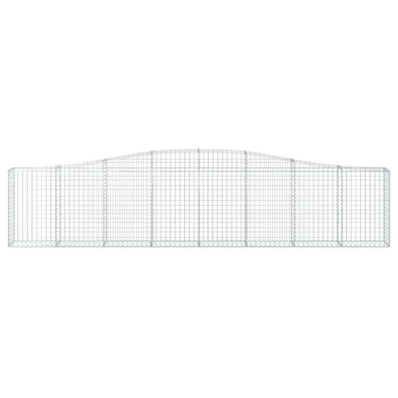 Arhaan White Metal Yard/Privacy Fence, 100cm H x 400cm W x 30cm D