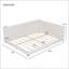Upholstered Queen Size Platform Bed With USB Ports-1802937673-1802937675