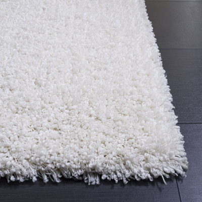 Tapis blanc touffeté Gundelinda
