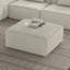 Canapé modulaire avec repose-pieds Canapé modulaire spacieux avec repose-pieds - Confort moelleux, soutien à haute densité, aucun assemblage requis