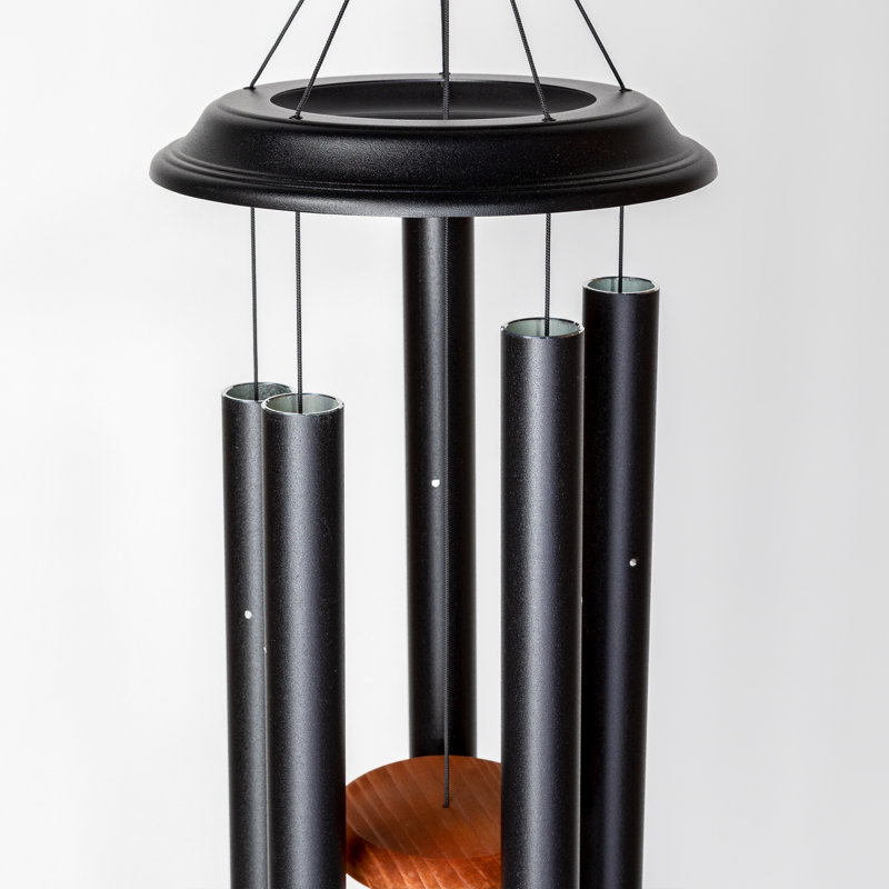 Shenandoah Melodies Aluminum Wind Chime, Noir, H 47 po x l 11 po x P 11 po