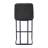 Upholstered Counter Stool With Metal Frame-686114603-686114602-685936844