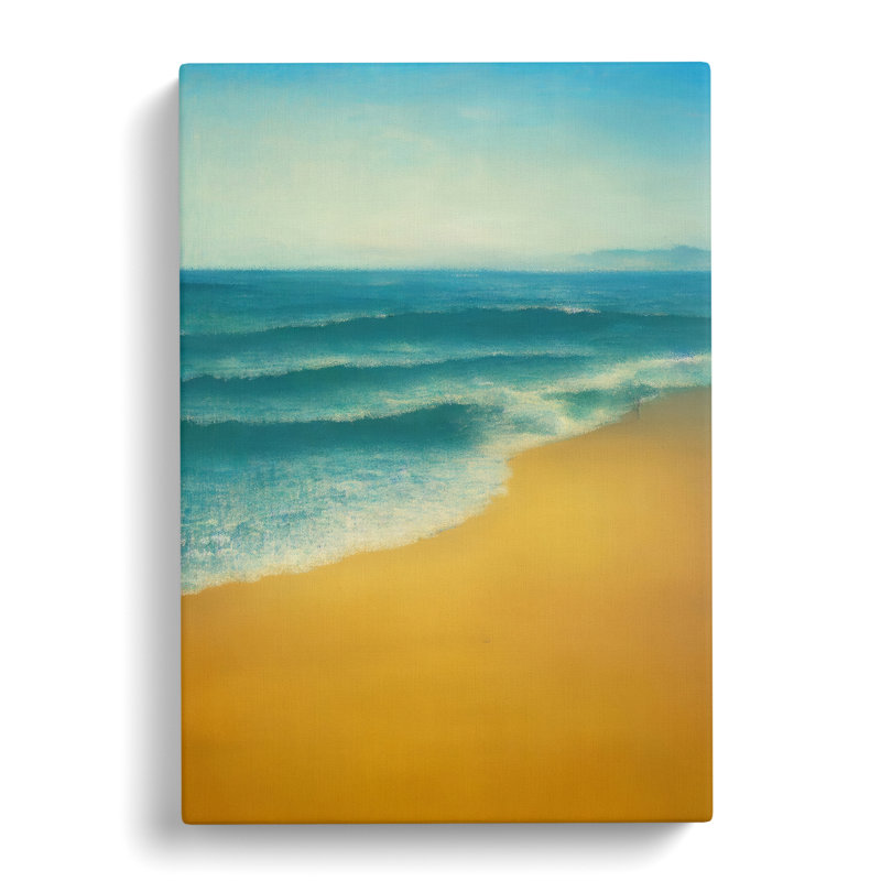 Stunning Beach - Wrapped Canvas, 50cm H x 35cm W x 3cm D