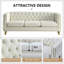 Grand canapé d'appoint 80,5 pouces, canapé Chesterfield 3 places-1485077642