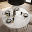 Extendable Round Metal Base Dining Table-1563213557-1563213559