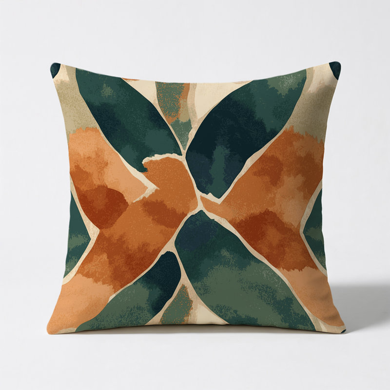 Rustic Rhythms Indoor And Outdoor Throw Pillow, Square 18"
