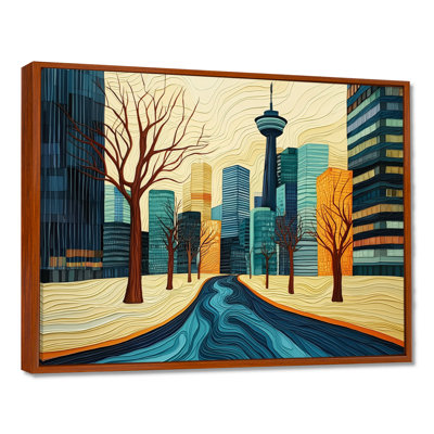 Canada, Toronto, automne, scène de ville, art mural Toronto
