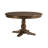 Skylinn 54 " Extendable Alder Round Solid Wood Top with Solid Wood Base Dining Table