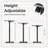 Adjustable Table with Wheels-1010656970