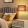 James 1 - Light Drum Linen Plug-in Pendant