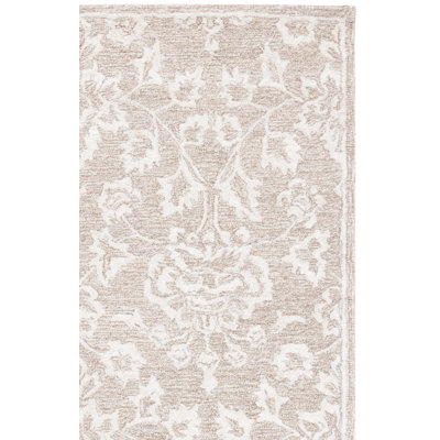 Tapis beige / ivoire Glamour 551
