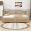 Lit de jour en bois avec 2 tiroirs de rangement-103862620-103862623