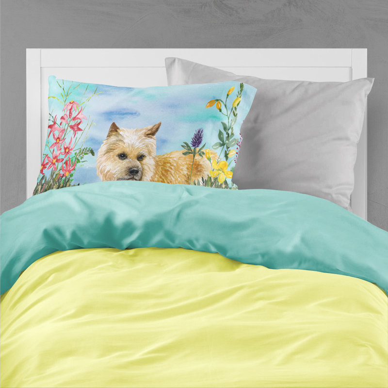 Taie d’oreiller spring, Cairn terrier