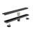 24 Inches Linear Shower Drain, Included Hair Strainer And Leveling Feet-122460807