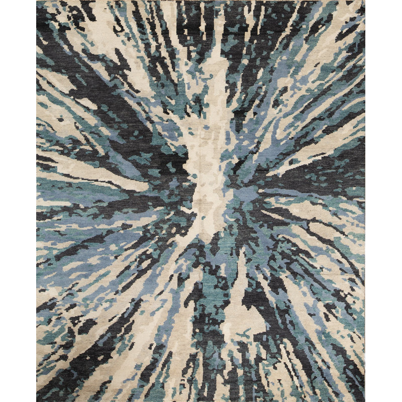 Soho Wool Abstract Area Rug