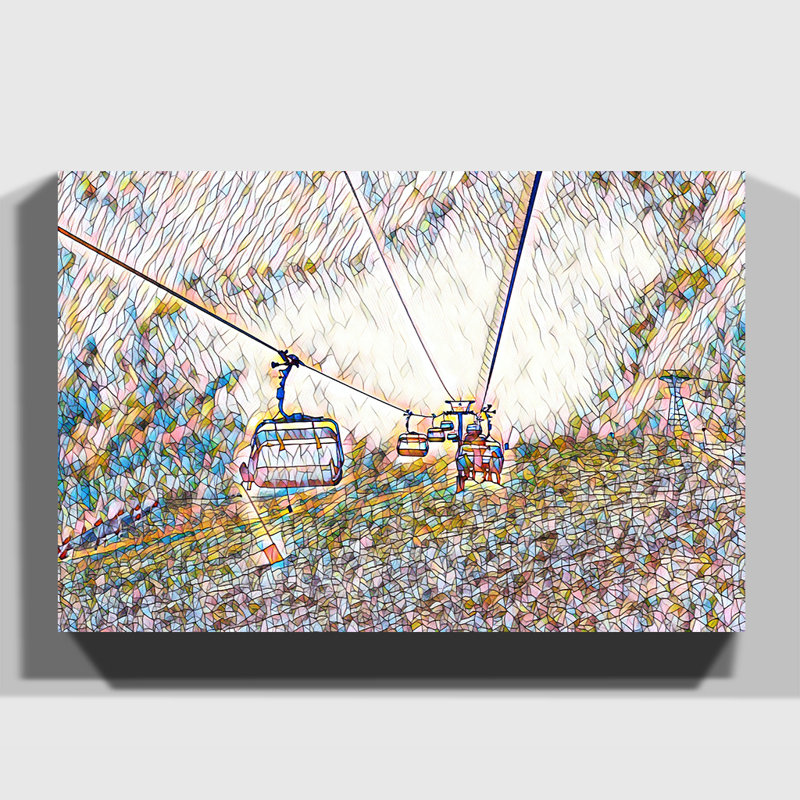 Wrapped Canvas Print, 35cm H x 50cm W