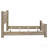 Weathered Oak 55-inch Eastern King Panel Bed