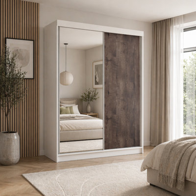 Modern 2 Door Sliding Wardrobe