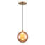 Luminaire suspendu à intensité variable de 6 po Bolla-124959256