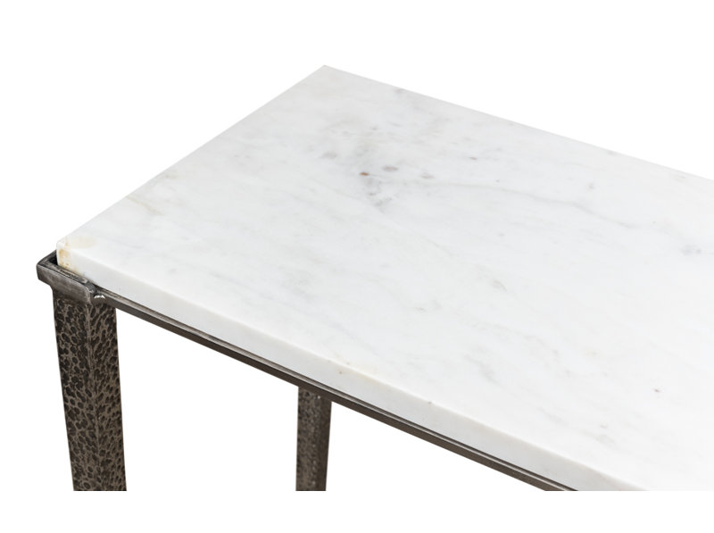 Banswara 36'' W Marble Console Table