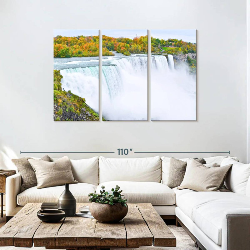 Alvord, automne aux chutes du Niagara, H 48 po x l 74 po