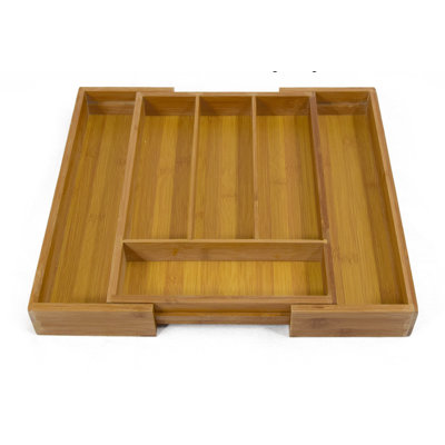 Bamboo Flatware Caddy