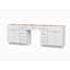 Ensemble de meuble-lavabo double 96 po Disar-125808674