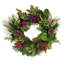 24" Holly Pine Magnolia Wreath