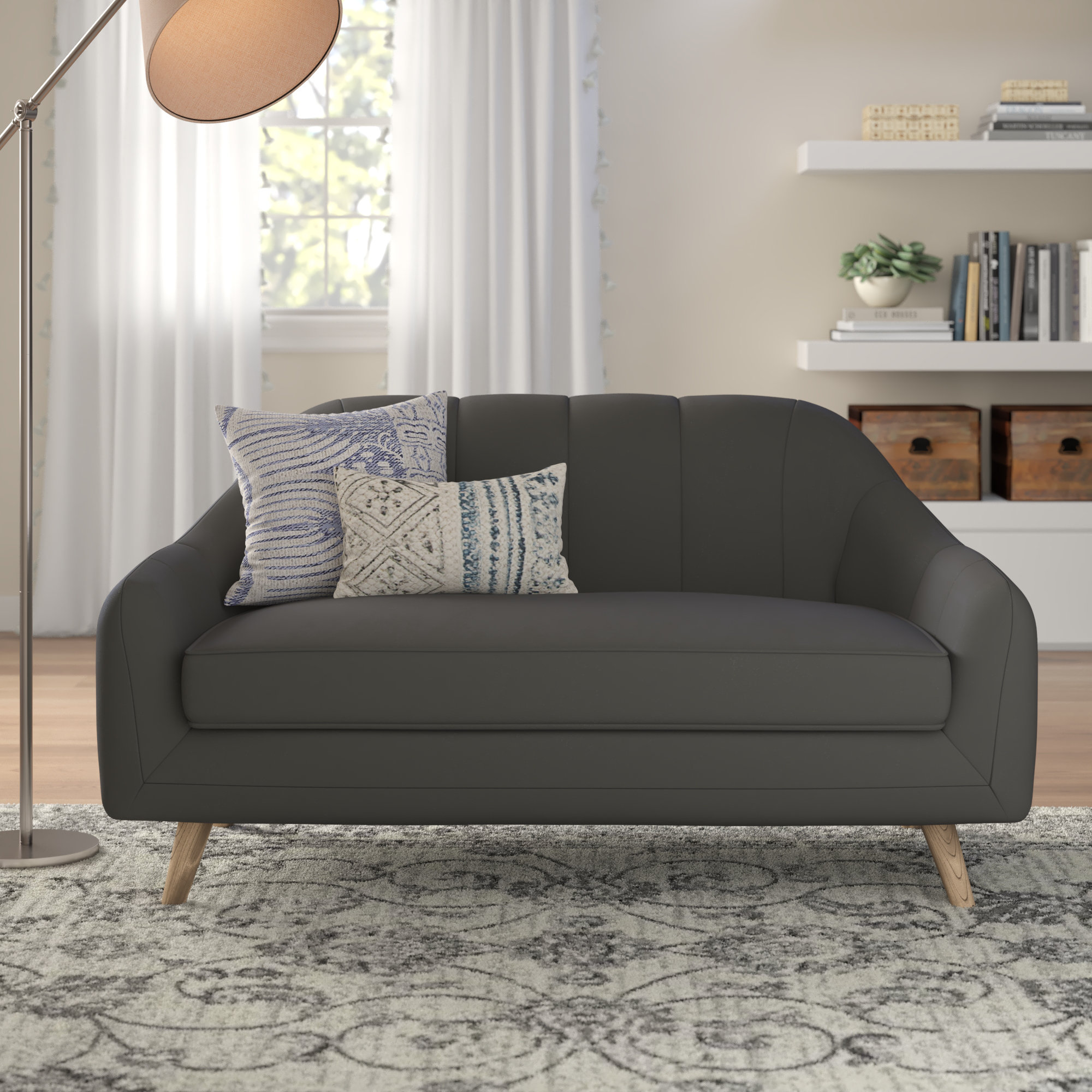 Mistana Boevange sur Attert 57.5 Upholstered Loveseat Reviews