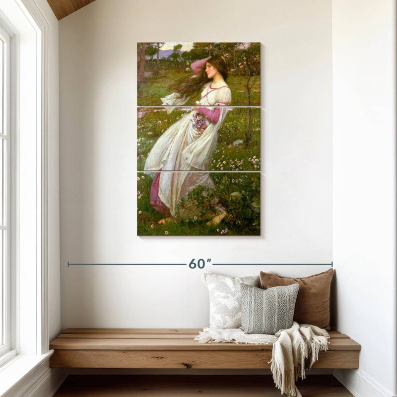 Leisha Windflowers, 45" H x 28" W