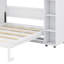 Grand lit escamotable mural complet avec portes de rangement-1187504978