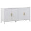 Buffet à 4 lattes ondulées verticales U_Style 63,1 po