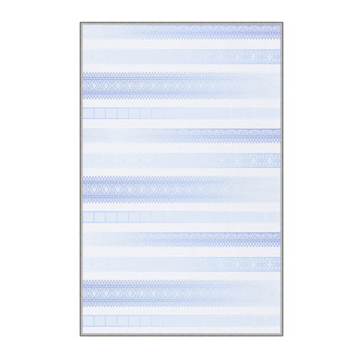 Stylish Hall Carpet (39.4 x 78.7 inches), 100% Polyester, 0.3 in Pile Height | Antibacterial, Non-Slip Underside, Machine Washable | 3D Digital Printed Design, Durable & Soft for Home Décor
