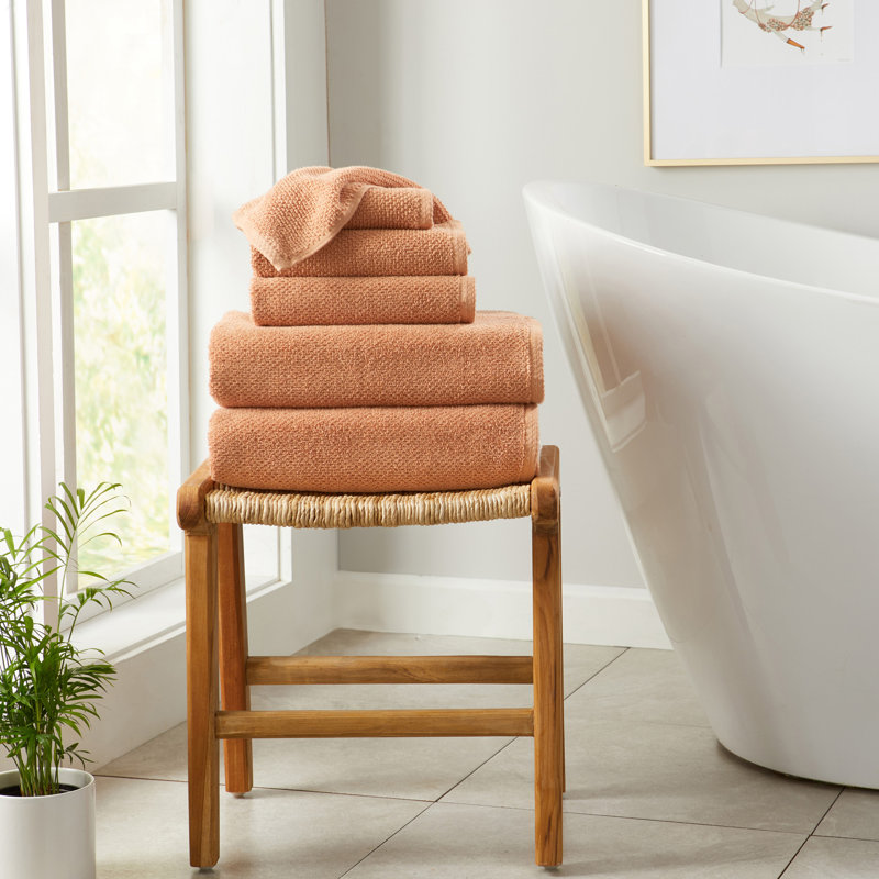 Clay Heavyweight Cotton Terry 6-Piece Towel Set