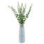 Faux plantes artificielles d'eucalyptus dans un vase