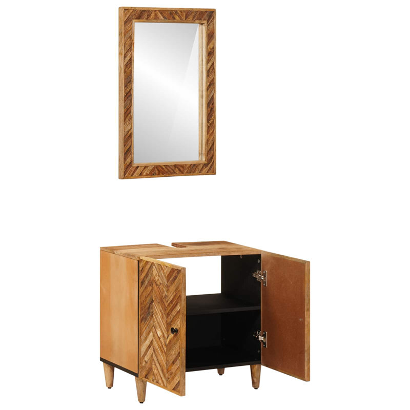 Vanity & Mirror Set
