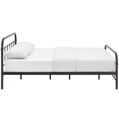 Structure de lit en acier inoxydable Maisie par Modway